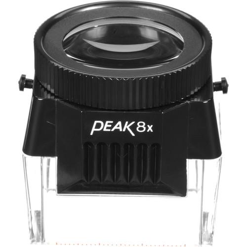 Peak Stand Loupe 8x with Neck