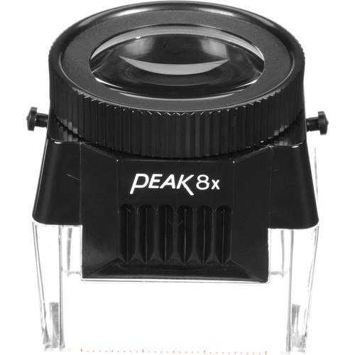 Peak Stand Loupe 8x with Neck String