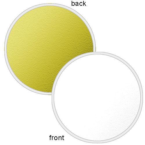 Photoflex LiteDisc White Gold Collapsible Circular Reflector