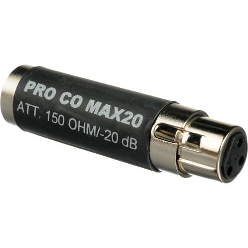 Pro Co Sound MAX20 In-Line Pad