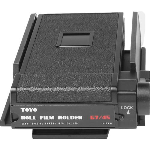 Toyo-View Roll Film Holder for all 4x5 Cameras with a Graflok Back