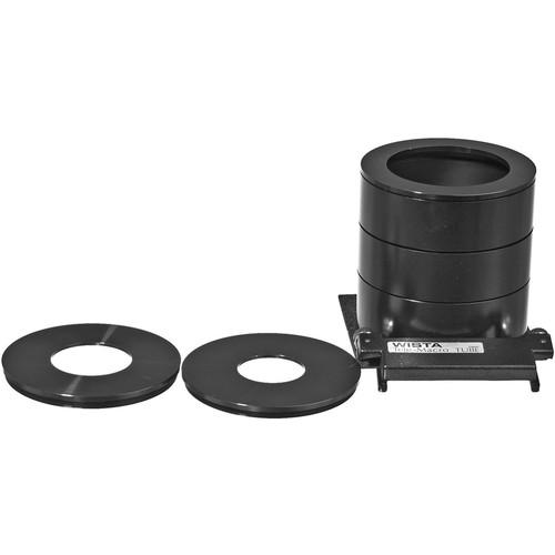 Wista Telephoto & Closeup Extension Ring Set for SP, VX, RF & Linhof Cameras with 96 x 99mm Technika-type Lensboard Specifications