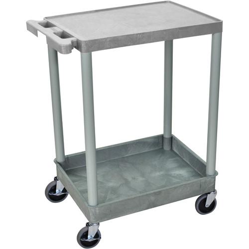 Luxor 18x24" HD Utility Cart 2-Shelf