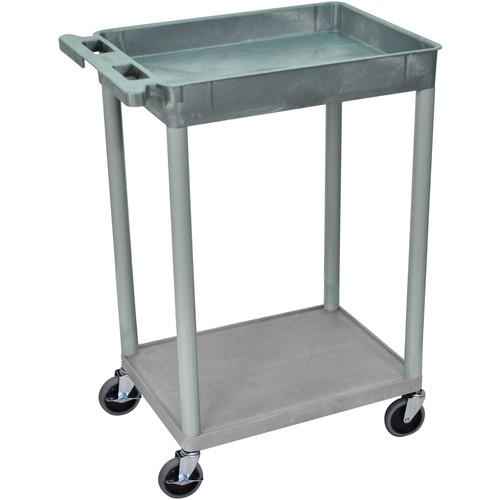 Luxor 18x24" HD Utility Cart 2-Shelf