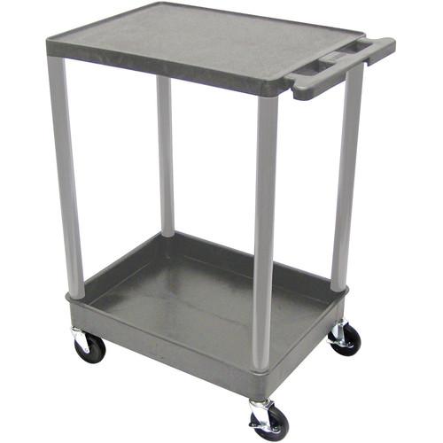Luxor TC21 32 x 24" Two-Shelf Utility Cart