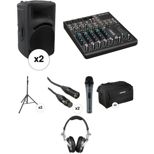 Mackie 1000W HD Portable 12" Powered Loudspeaker Large Kit