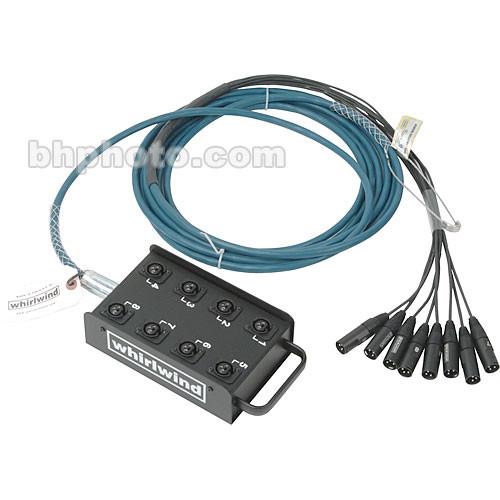 Whirlwind MEDUSA Standard Series 8-Channel Box to Fan Snake