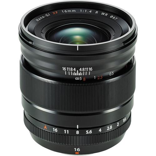 FUJIFILM XF 16mm f 1.4 R WR Lens