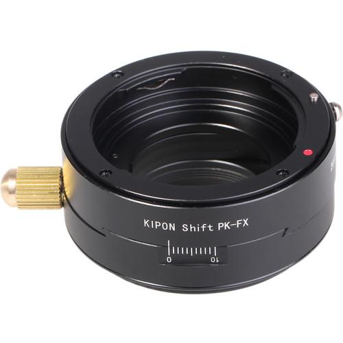 KIPON Shift Lens Adapter for Pentax K Lens to FUJIFILM FX Camera