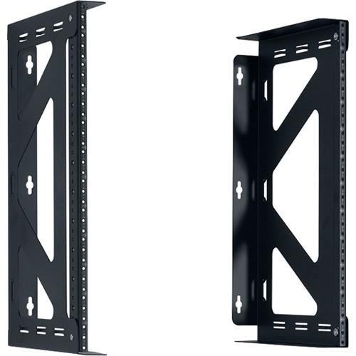 Lowell Manufacturing Rack-Variable Width-12U, 12" Deep, Fixed Rails -1 Pair