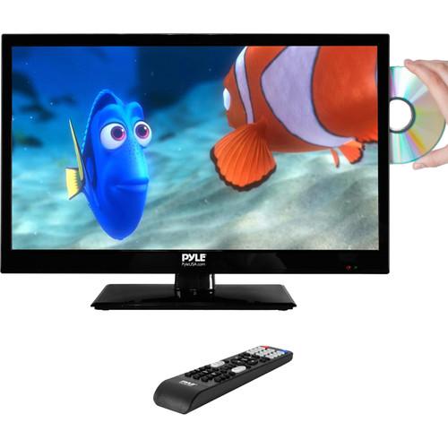 Pyle Home PTVDLED22 22" Class Full HD LED TV with Built-In DVD Player