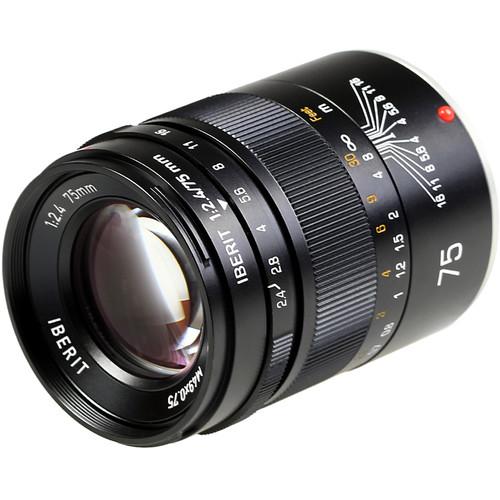 KIPON Iberit 75mm f 2.4 Lens for FUJIFILM X