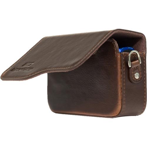 MegaGear Leather Case with Strap for Select Canon PowerShot Cameras