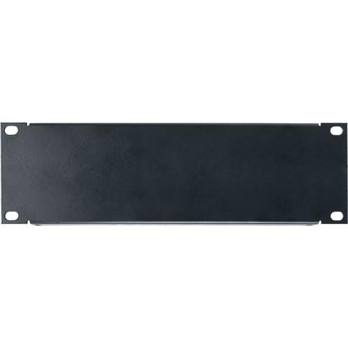 Lowell Manufacturing Half Rack Panel, 2U, 18-Gauge Flanged Steel