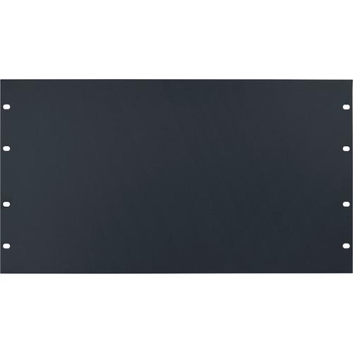 Lowell Manufacturing Rack Panel-Blank-6U, 14-Gauge Flat Steel