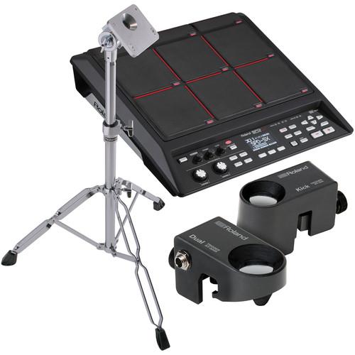 Roland SPD-SX Sampling Pad, Stand, and