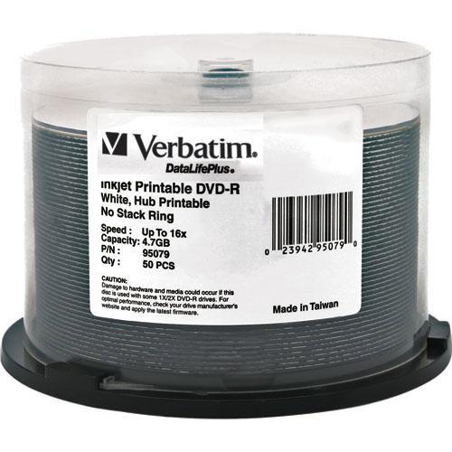 Verbatim DVD-R 4.7GB 16X Printable DataLifePlus