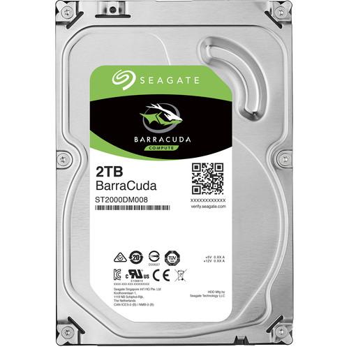 Seagate 2TB BarraCuda 7200 rpm SATA 3.5" Internal HDD