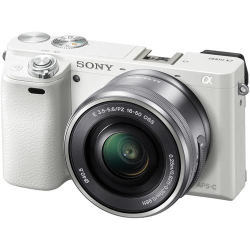 Sony Alpha a6000 Mirrorless Digital Camera with 16-50mm Lens