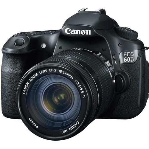 Canon EOS 60D DSLR Camera with 18-135mm Lens - Refurbished