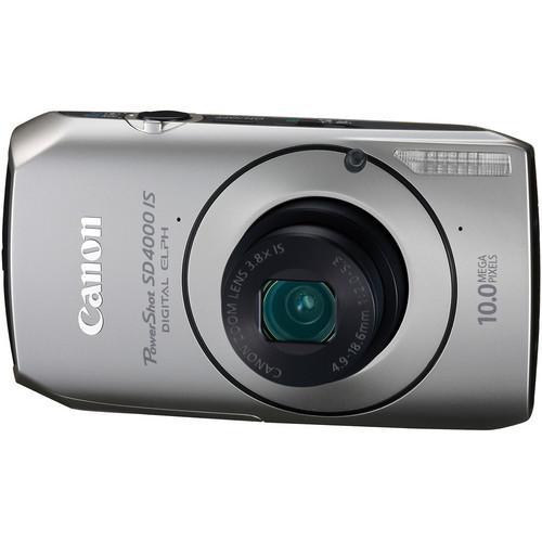 Canon PowerShot SD4000 IS Digital ELPH Camera - Refurbished