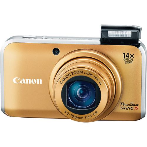 Canon PowerShot SX210 IS Digital Camera - Refurbished
