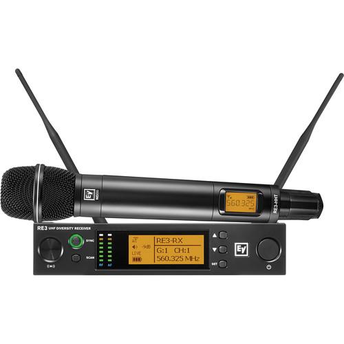 Electro-Voice RE3-ND86 Wireless Handheld Microphone System with ND86 Wireless Mic