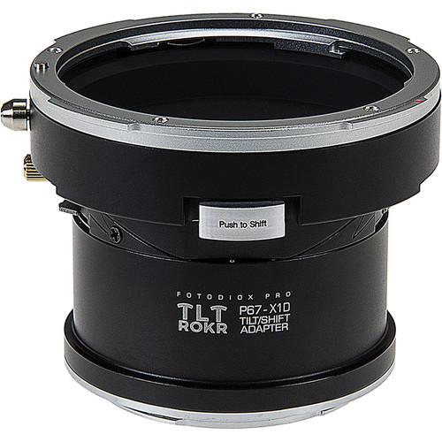 FotodioX Pro TLT ROKR Tilt Shift Adapter for Pentax 6x7 Mount Lens to Hasselblad XCD Mount Camera
