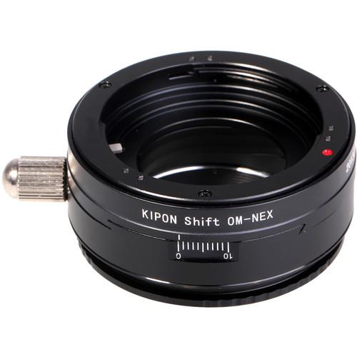 KIPON Lens Mount Adapter for Olympus OM Lens to Sony E-Mount Camera With Shift Functionality