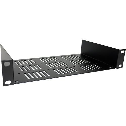 Lowell Manufacturing Half Rack Shelf, 1U, 5.5" Depth