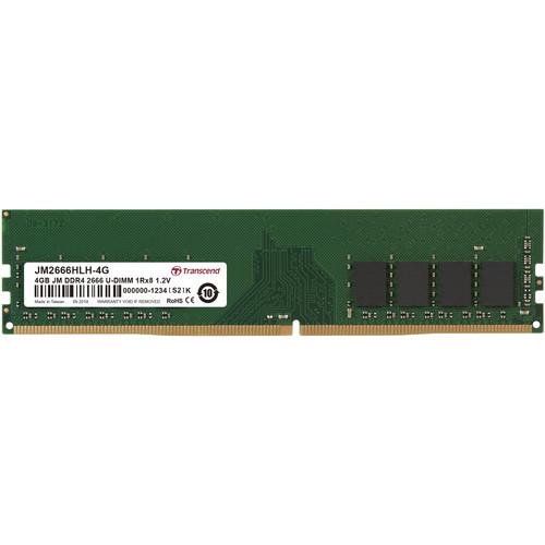 Transcend 4GB JetRam DDR4 2666 MHz CL19 UDIMM Memory Module