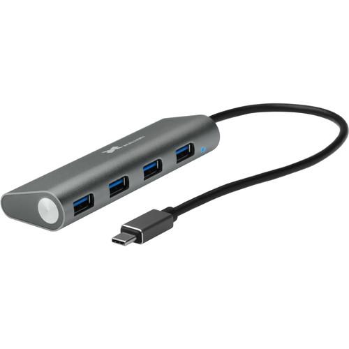 Xcellon USBC-4311W 4-Port USB 3.1 Gen 1 Type-C Wedge Hub