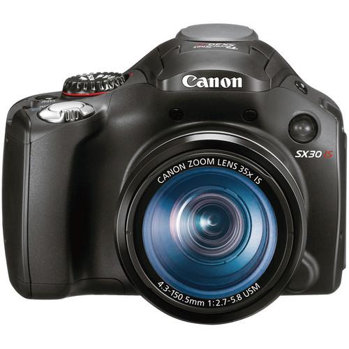 Canon PowerShot SX30 IS Digital Camera - Refurbished