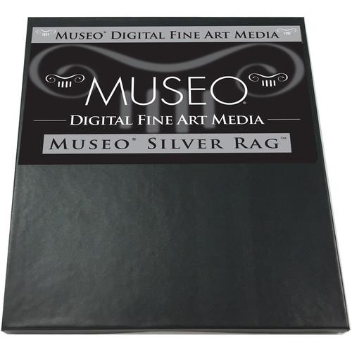 Museo Silver Rag Paper for Inkjet - 8.5x11" - 25 Sheets