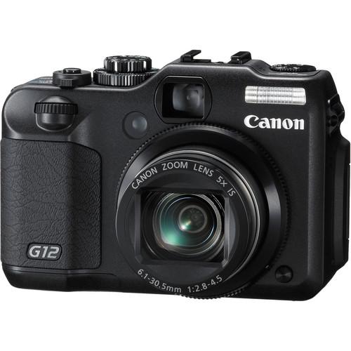 Canon PowerShot G12 Digital Camera - Refurbished