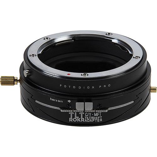 FotodioX Pro TLT ROKR Tilt Shift Adapter for Contax Yashica Lenses to Fuji G-Mount GFX Camera