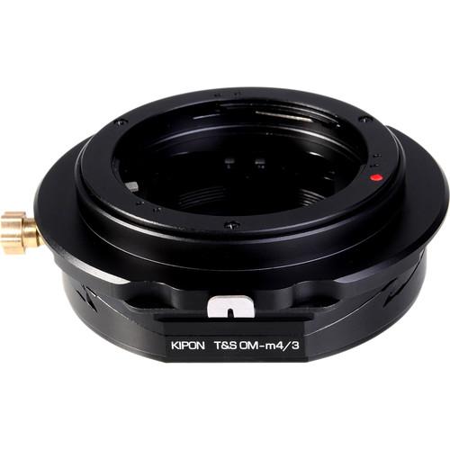 KIPON Lens Mount Adapter for Olympus OM Lens to Micro Four Thirds-Mount Camera with Tilt & Shift Functionality