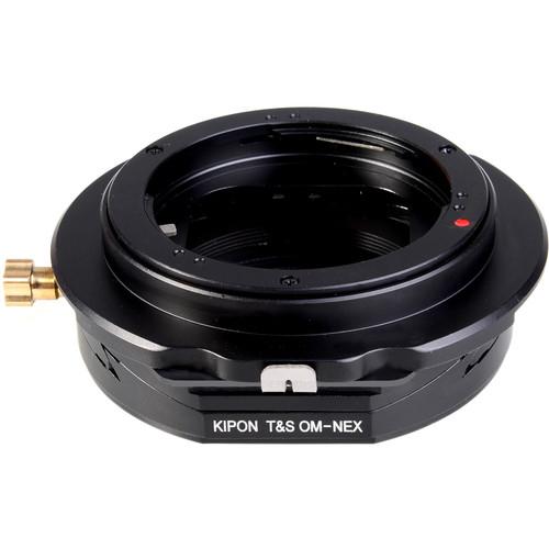 KIPON Lens Mount Adapter for Olympus OM Lens to Sony E-Mount Camera With Tilt-Shift Functionality