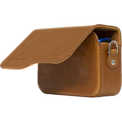 MegaGear Leather Case with Strap for Select Canon PowerShot Cameras