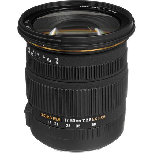 Sigma 17-50mm f 2.8 EX DC OS HSM Lens for Canon EF