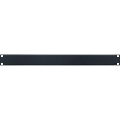 Lowell Manufacturing Rack Panel-Blank-1U, 18-Gauge Flanged Steell