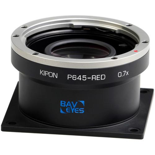 KIPON Pentax 645 to Red 0.7X Adapter