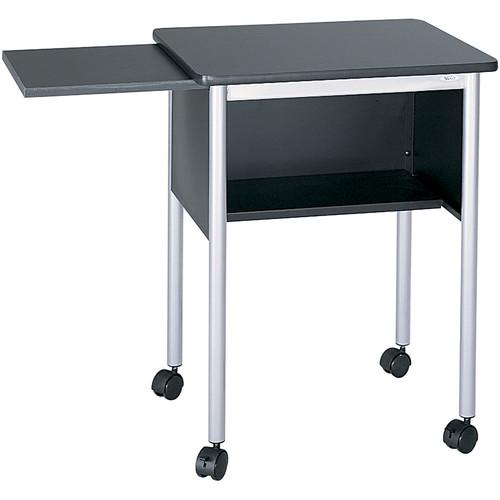 Safco Machine Stand With Slide-Away Shelf