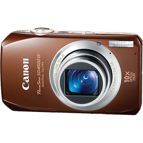 Canon PowerShot SD4500 IS Digital ELPH Camera - Refurbished