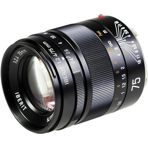 KIPON Iberit 75mm f 2.4 Lens for Leica M