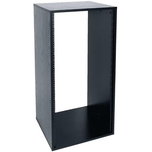 Lowell Manufacturing Rack-Laminate-21U, 18" Deep, Unassembled