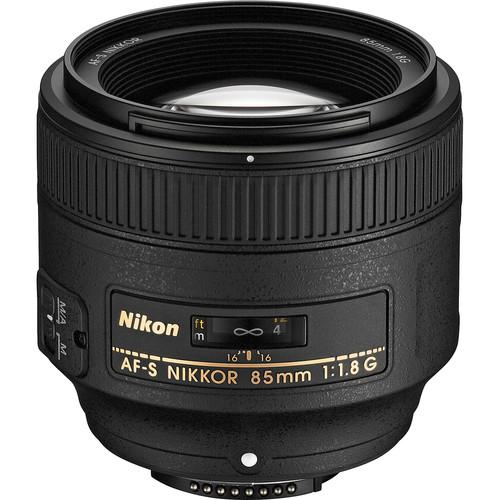 Nikon AF-S NIKKOR 85mm f 1.8G Lens - Refurbished