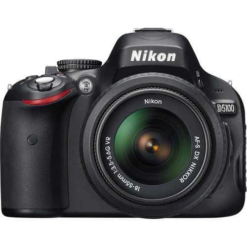 Nikon D5100 Digital SLR Camera With 18-55mm f 3.5-5.6G VR Lens - Refurbished