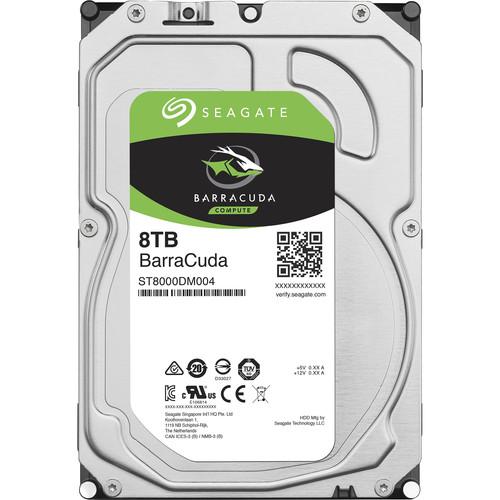 Seagate 8TB BarraCuda Pro 7200 rpm SATA 3.5" Internal HDD