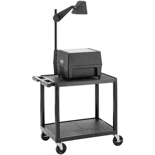 Advance PL2-26 PixMate Lightweight Plastic Cart - 18" x 24" Shelf - 26" Height